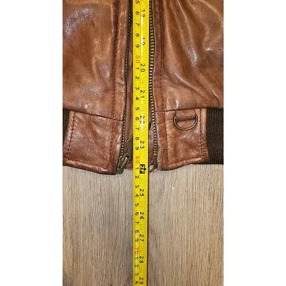 vintage Harley Davidson leather jacket size small